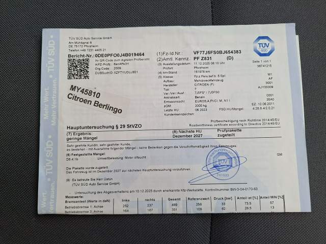 Citroen Berlingo II 2011 — zdjęcie 33